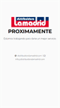 Mobile Screenshot of distribuidoralamadrid.com